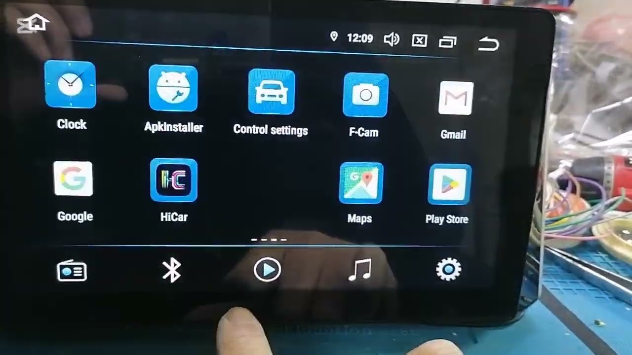 شاشه تيوتا اندرويد ٩ لتعمل بور و اندرويد اتو  تم تفعيل البرنامج وتحديث اندرويد١٠ 01099612199