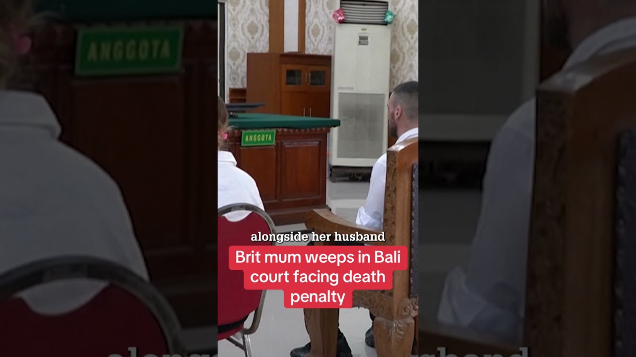 Brit mum weeps in Bali court as she faced death penalty #themirror #news