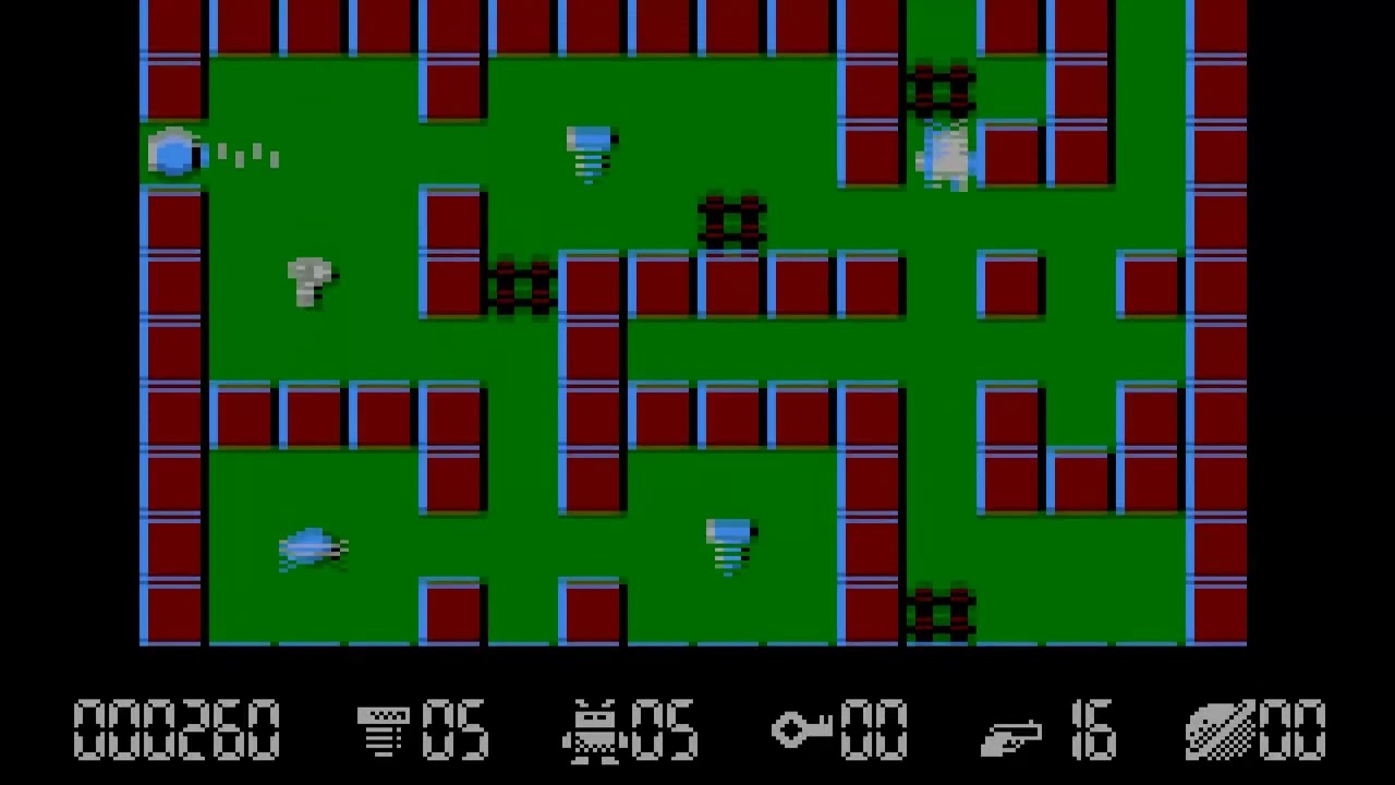 ATARI 8BIT XL XE Robbo v7 v 7 VERSION 7 400 800 600 1200 1400 1450 Robosoft 30 03 1993 Avalon 1989 A