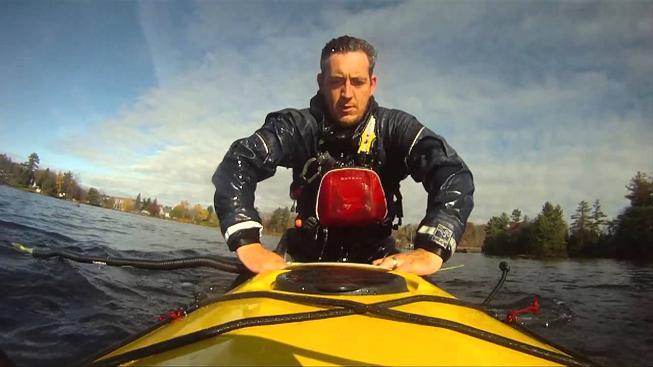 Sea Kayak Scramble (aka Cowboy or Cowgirl) Self Rescue Re-entry | Adventure Kayak | Rapid Media