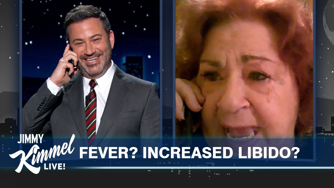 Jimmy Kimmel Prank Calls His Aunt Chippy &ndash; COVID Vaccine