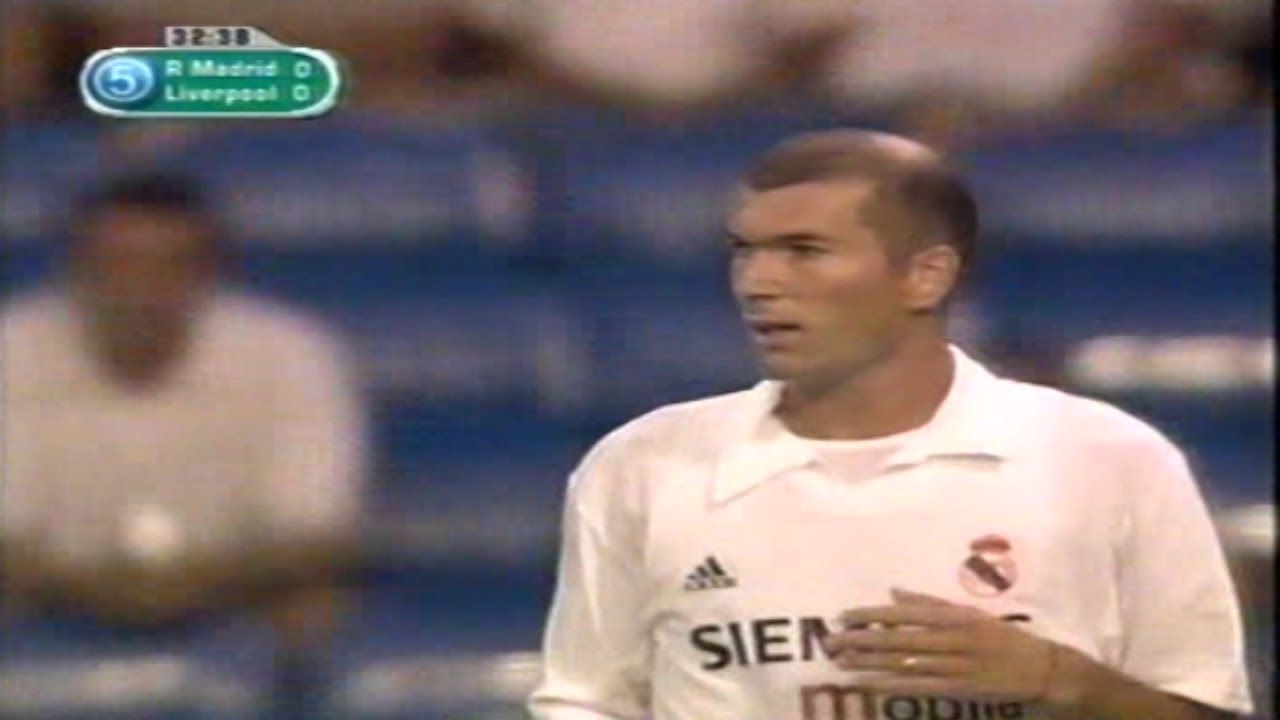 Zidane vs Liverpool 2002 Friendly