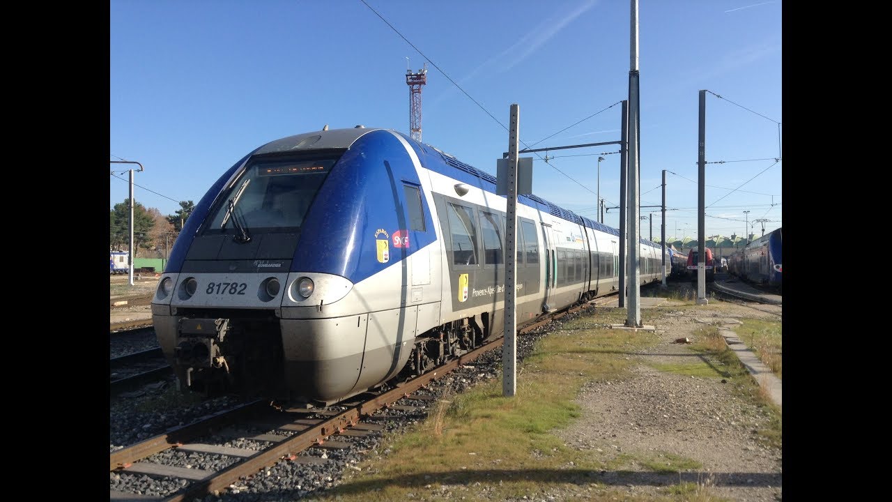 Aix en Provence à Marseille St Charles Cab drive Voyage en cabine BGC B81500 PACA