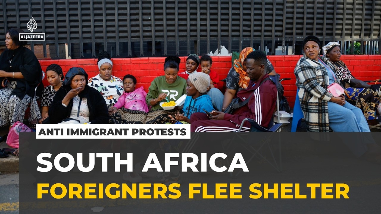 South Africa xenophobic protests: Foreigners fear they will be targeted after rallies