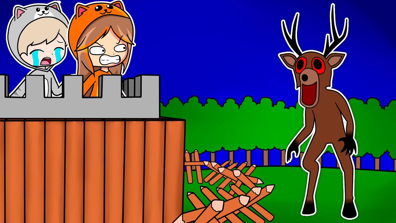 CONSTRUIMOS la BASE mas SEGURA en 99 NIGHTS IN THE FOREST Roblox con Limón