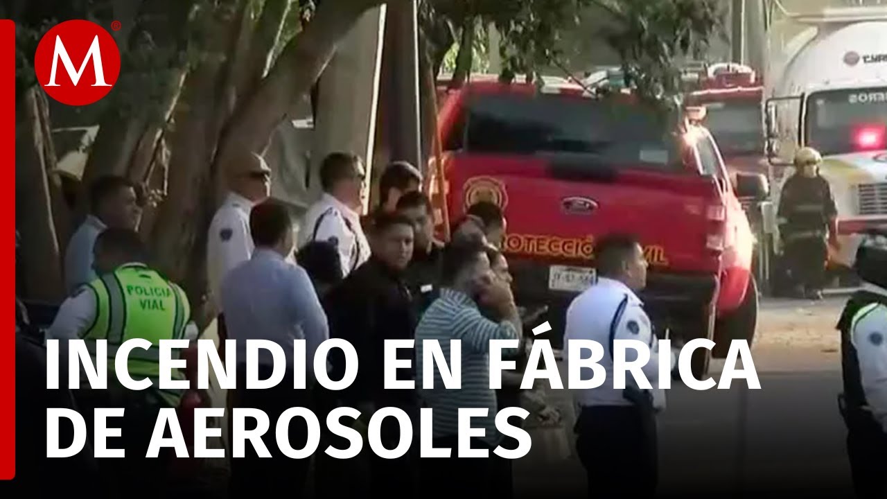 Reportan incendio en fábrica de Tlaquepaque, Jalisco