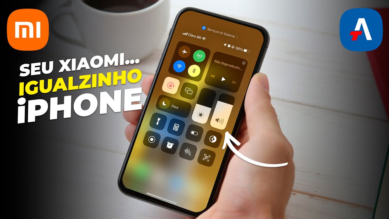 AGORA SIM! Deixe seu XIAOMI igual iPHONE RÁPIDO e FÁCIL | Personalização