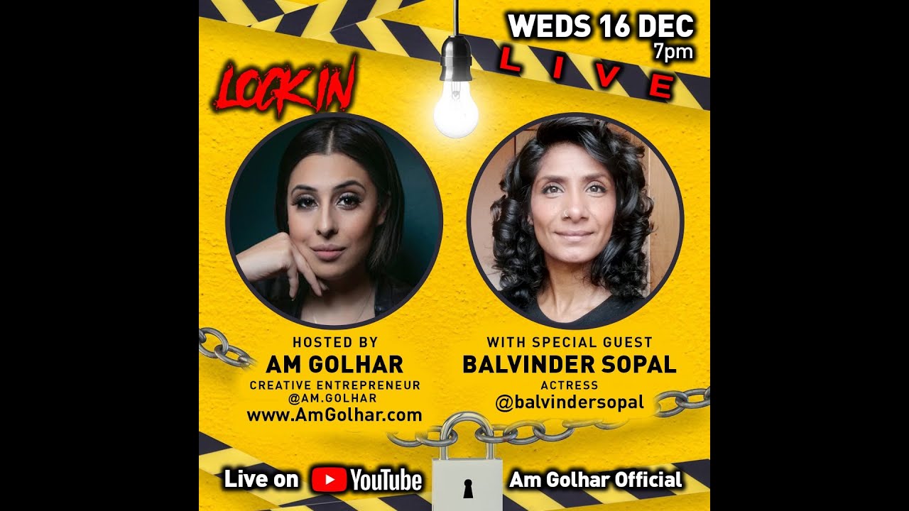 The Lock In Live Show with  Actress Balvinder Sopal