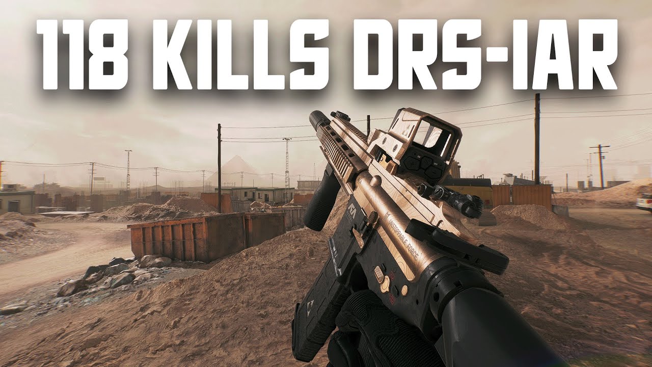 118 Kill Gameplay with the Unstoppable DRS-IAR in Battlefield 6!