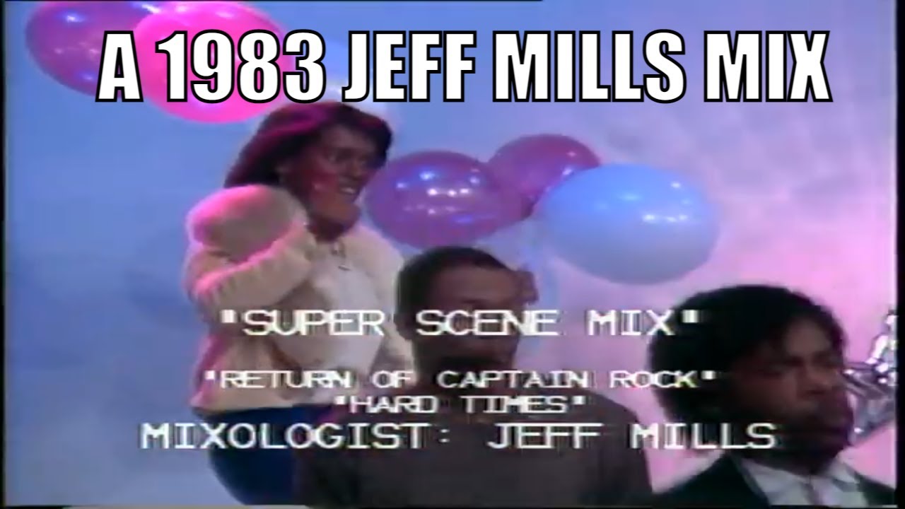 Legendary Jeff Mills-The Wizard 1983  -The Super Scene Mix