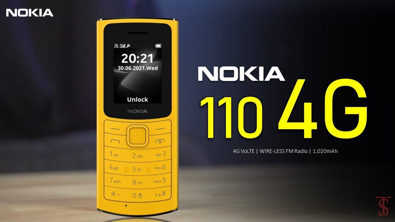 Nokia 110 4G Official Look, Design, Specifications, Price, Camera, Features