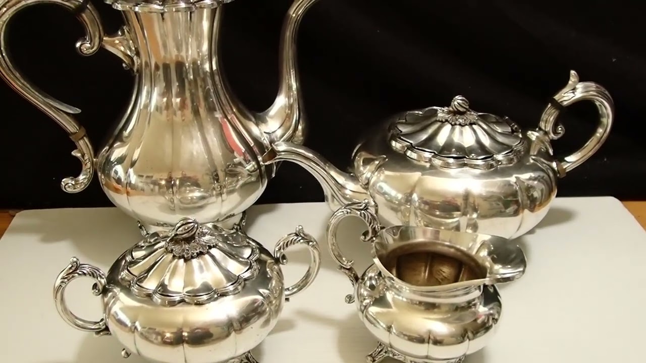 I Bought This Silver Plated Tea Set To Make Money