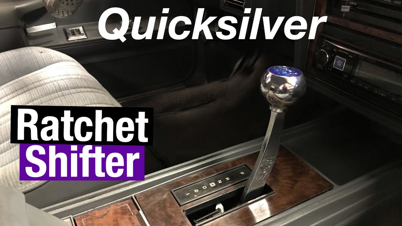 Quicksilver Shifter Installed In G Body Cutlass