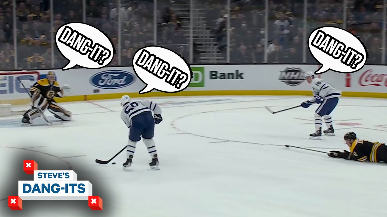 NHL Worst Plays Of The Week: How Do You Screw Up A 2-ON-0!!?? | Steve's Dang-Its