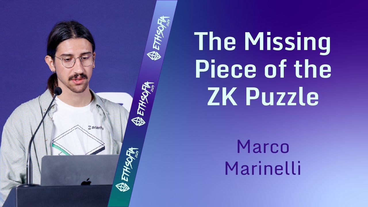 Marco Marinelli, Horizen Labs: The Missing Piece of the ZK Puzzle | ETHSofia