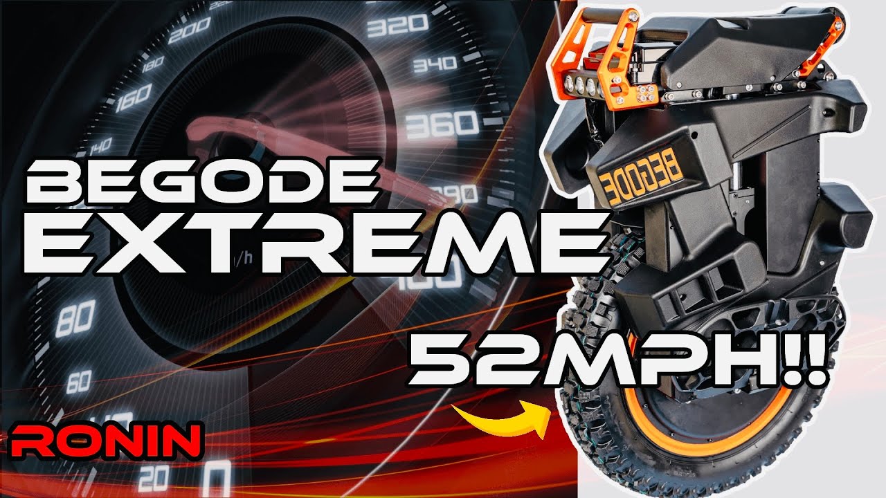 BEGODE EXTREME REVIEW: The 52MPH wheel you didn't EXPECT!! Suspension Electric Unicycle