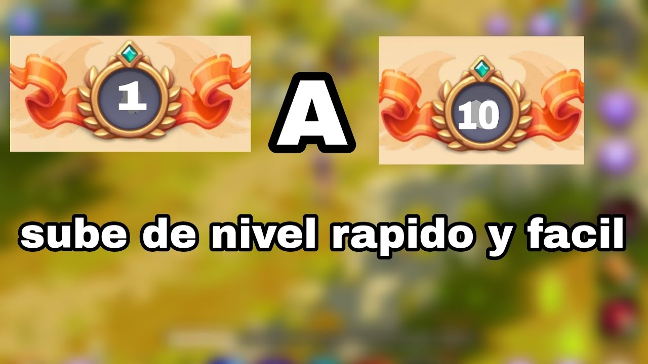 Como subir de nivel facil en skylore online