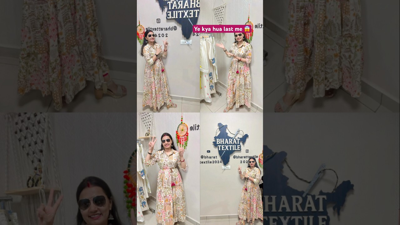 😱😂Beautiful all suits from Bharat textile design by Manjeet #trendingshorts #viralshort