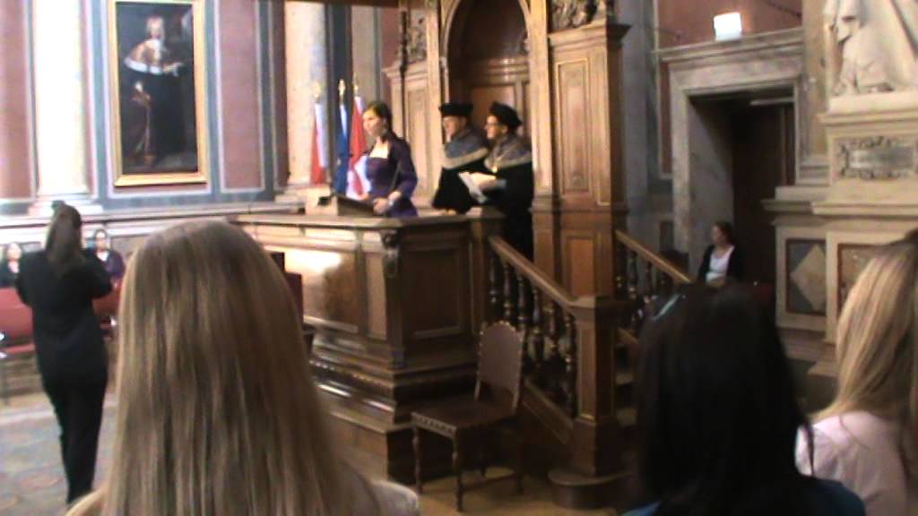 Akademische Abschlussfeier. Graduacja
