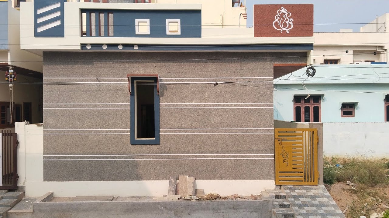 West face building work completed 100 yards 48 lacks Borgam Nizamabad 