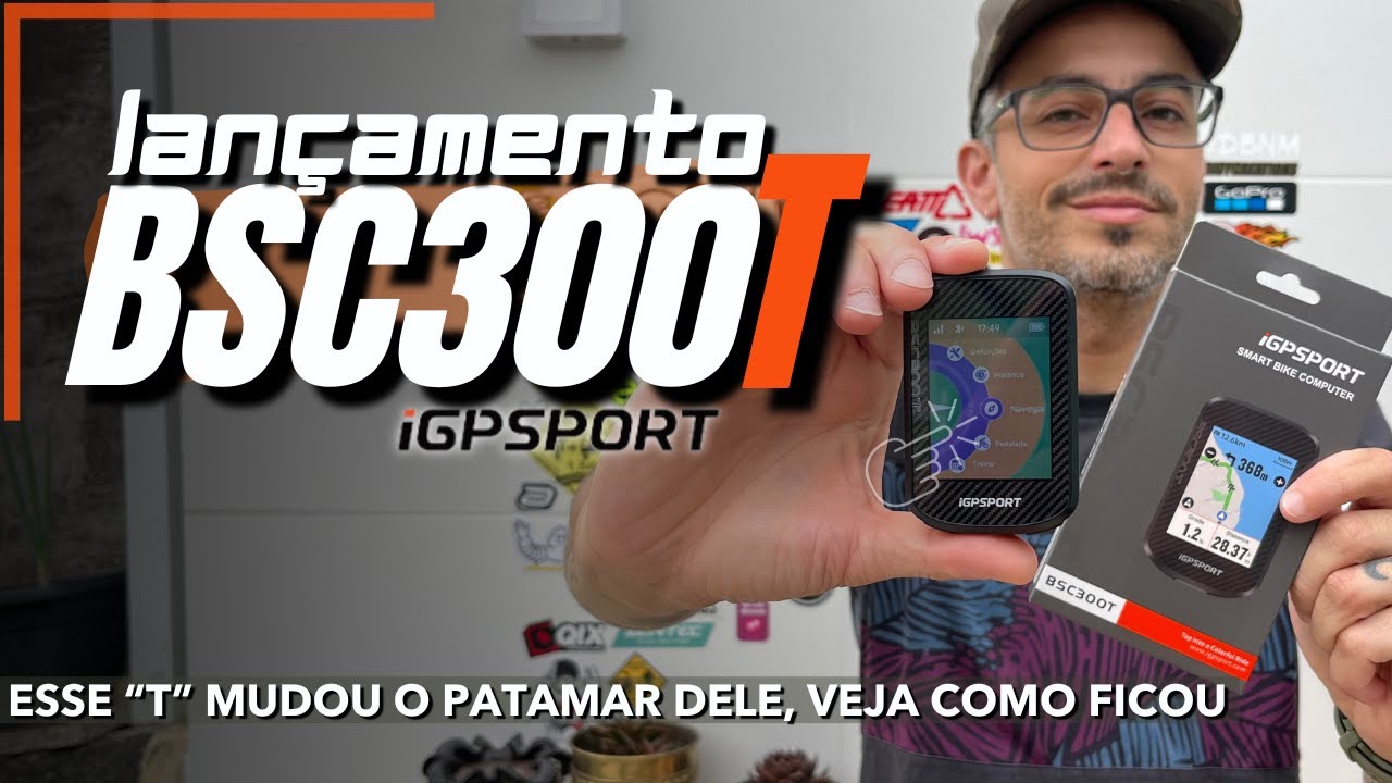 BSC300T O NOVO GPS DA IGPSPORT - review completo + tutorial