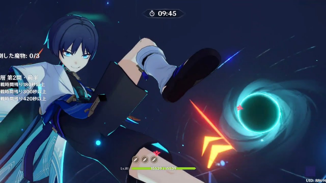 下手だけど意地でも推しでクリアしたい螺旋12層　星9クリア(Luna Ⅳ − Ⅴ／2.16〜3.15)