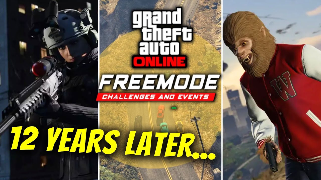 GTA Online Freemode Events DLC 10 years Later Revisited GTA Online 12 Years Later