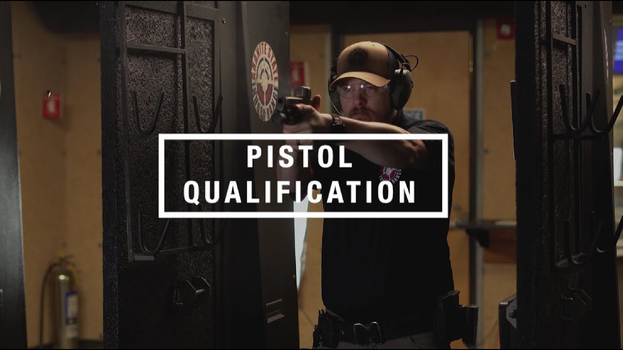 Pistol Holster Qualification