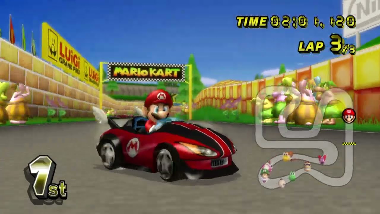 SNES Mario Circuit 4 by Wixboy (MKWii Custom Track)