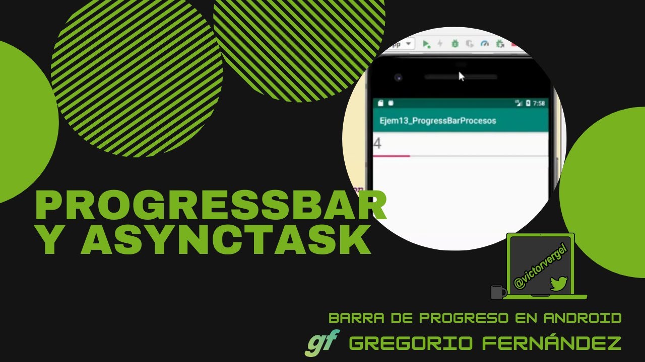 12 Procesos Android Barra Progreso