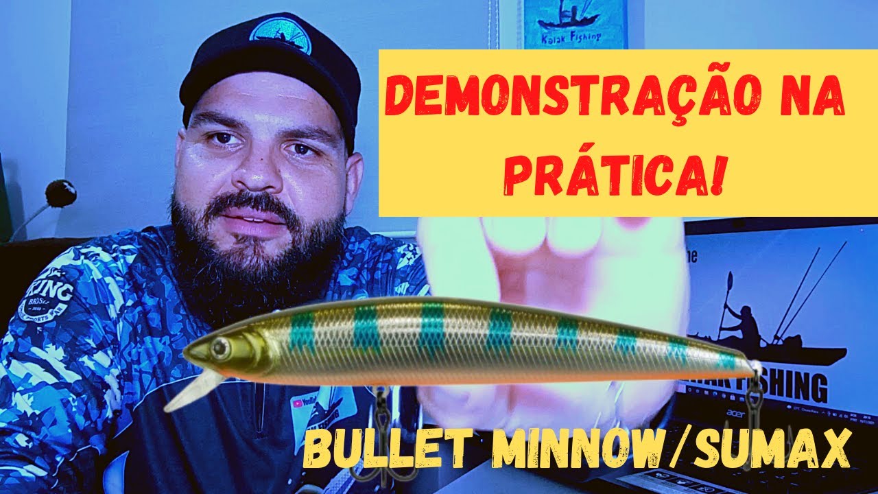 Bullet minnow 95/Sumax...Um raio dentro d'água......