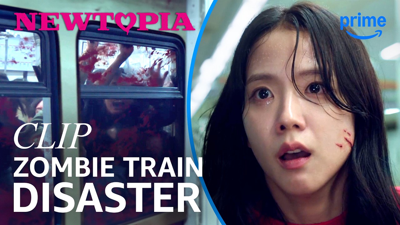 Jisoo&rsquo;s Deadly Train Boarding | Newtopia | Clip | Prime Video