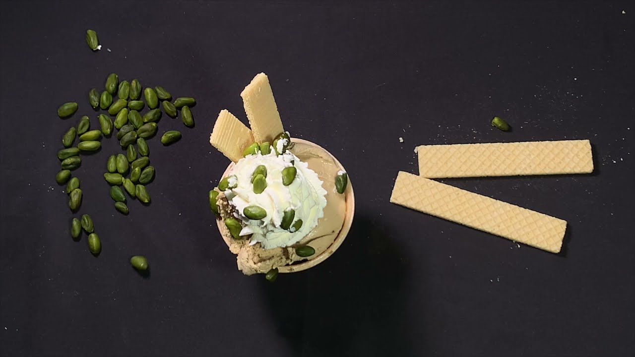 Traditional Pistachio Ice Cream Satisfying To Watch | How To Make Classic Pistachio Ice Cream