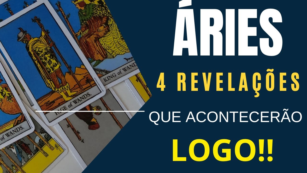 ÁRIES| 4 REVELAÇÕES QUE ACONTECERÃO LOGO! 😍❤️💵🍀PREVISÕES TAROT SIGNOS.