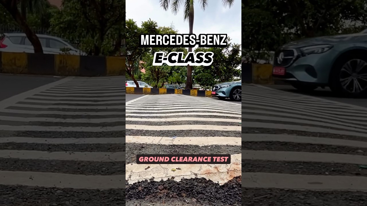 SPEED BREAKERS vs Mercedes Benz E Class!