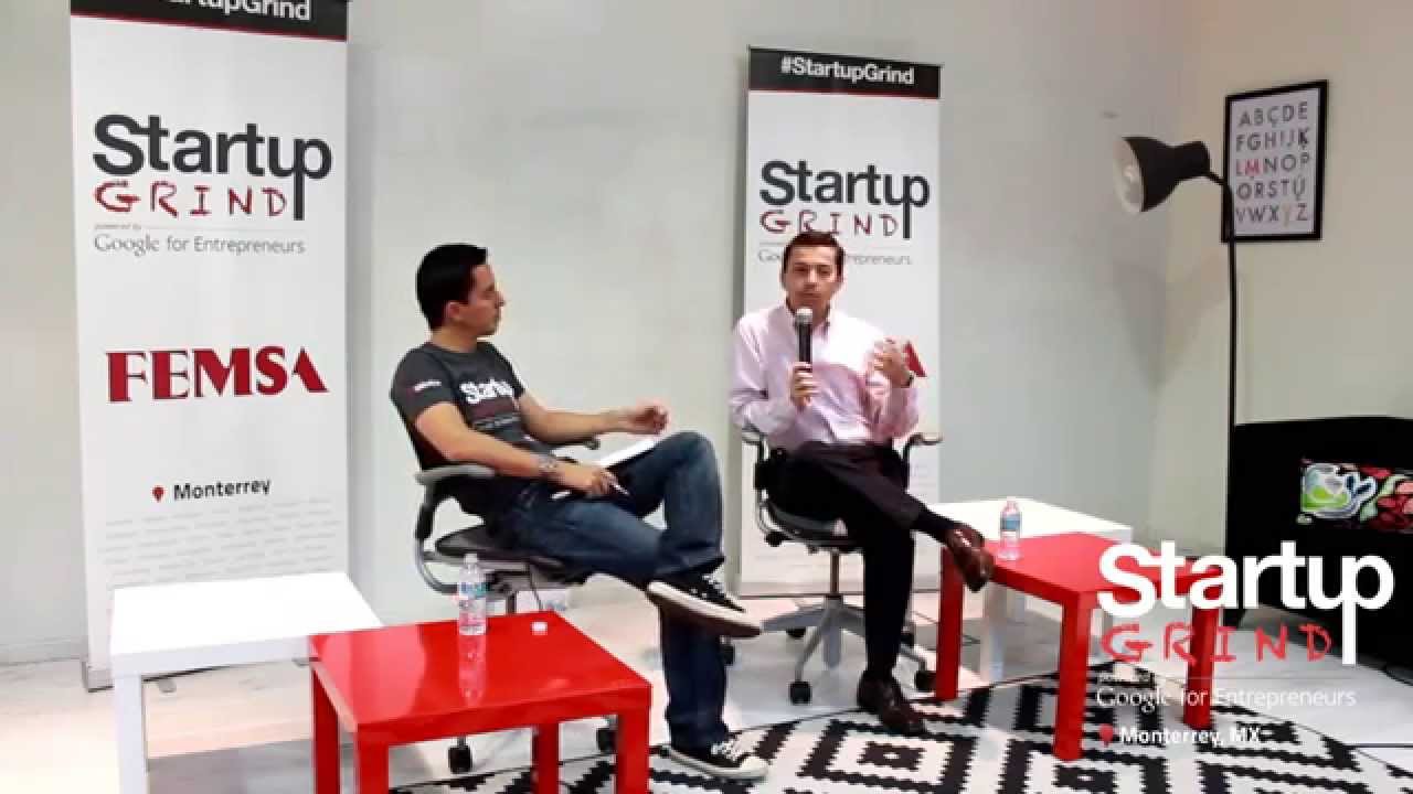 Rogelio de los Santos (Partner Alta Ventures) at Startup Grind Monterrey