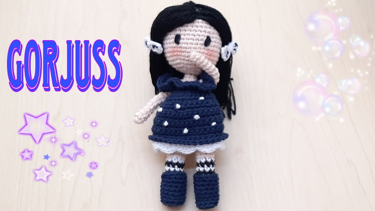 👧 GORJUSS AMIGURUMI  / TUTORIAL PASO A PASO  ( PRIMERA PARTE  )👧
