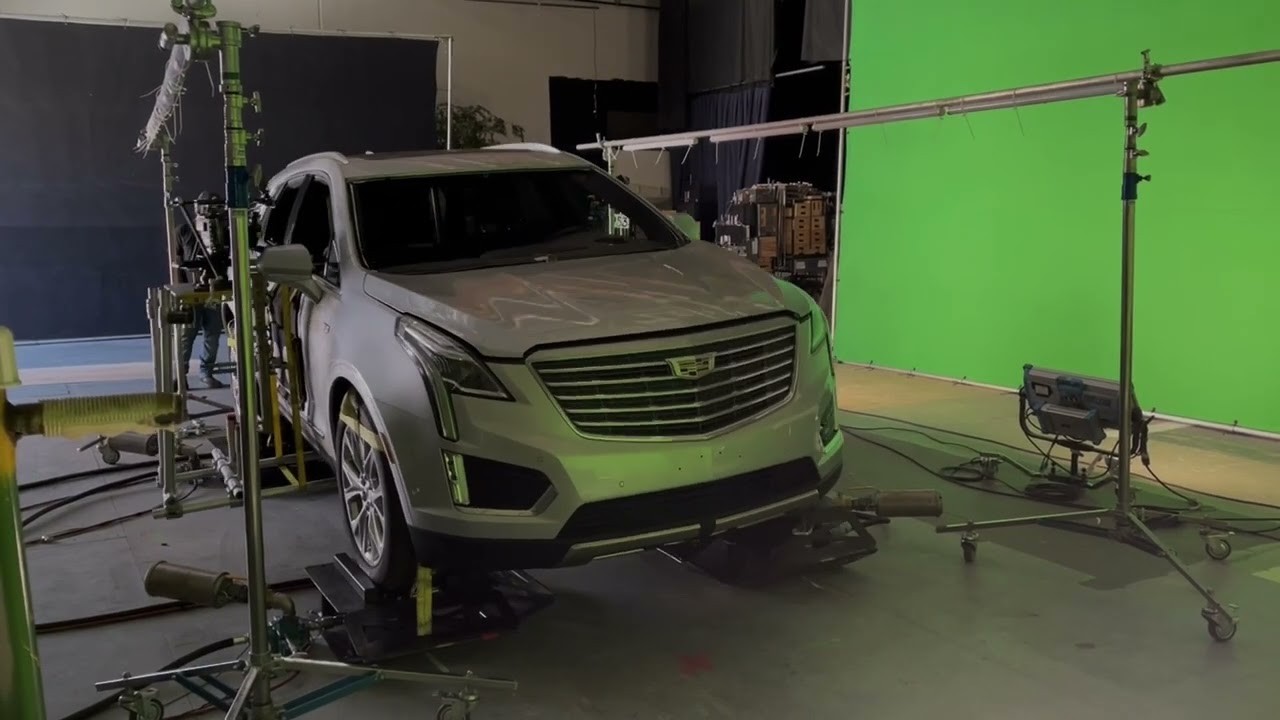 Virtual Production: Car crash scene on 