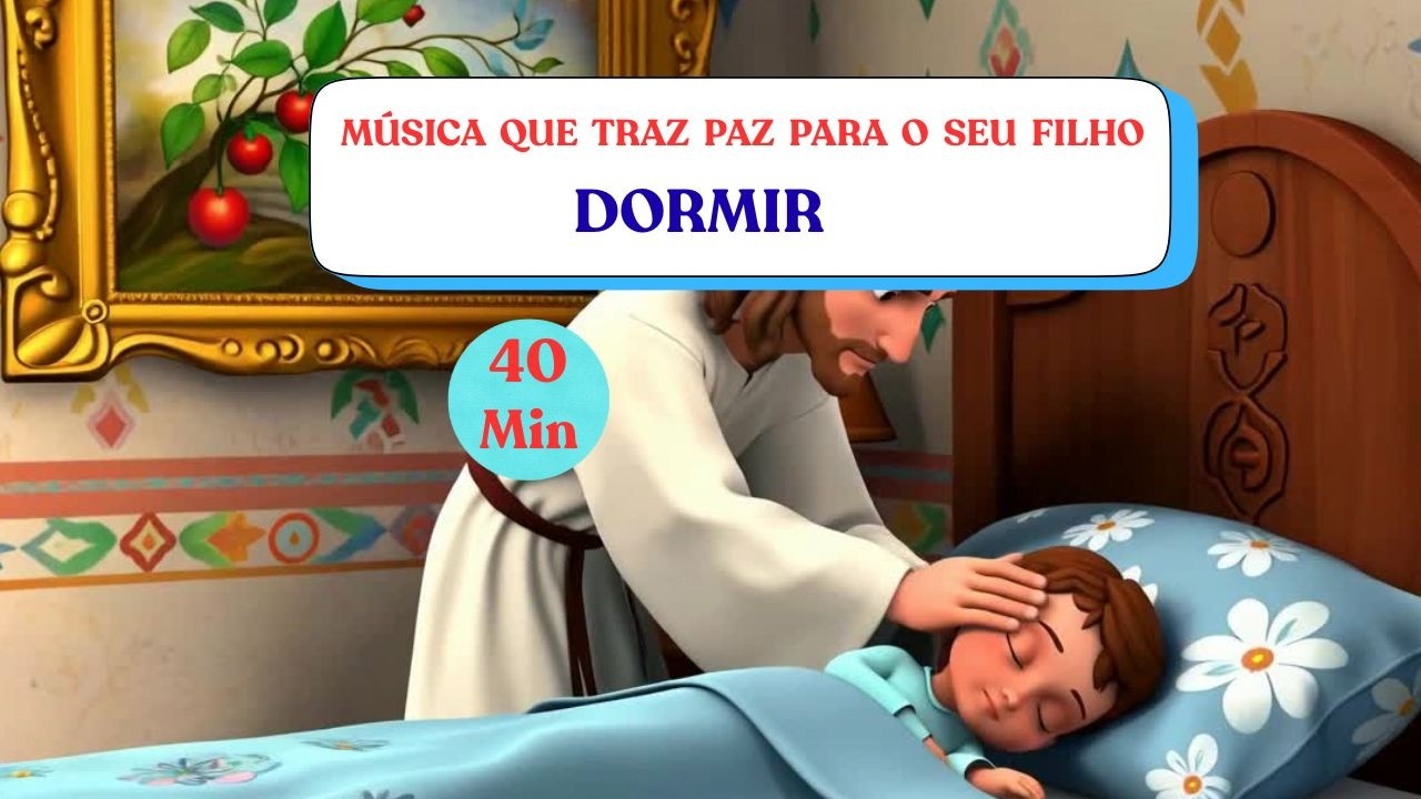 Músicas Cristãs Infantis para Acalmar e Dormir | Hora de Dormir com Jesus | Canção de Ninar