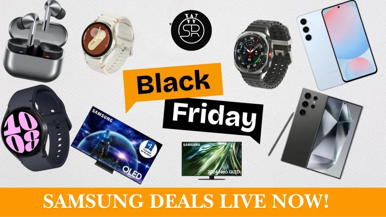 Best Black Friday Deals 2024 &mdash; Save Up to 40% on Samsung Smartwatches, TVs, phones & more