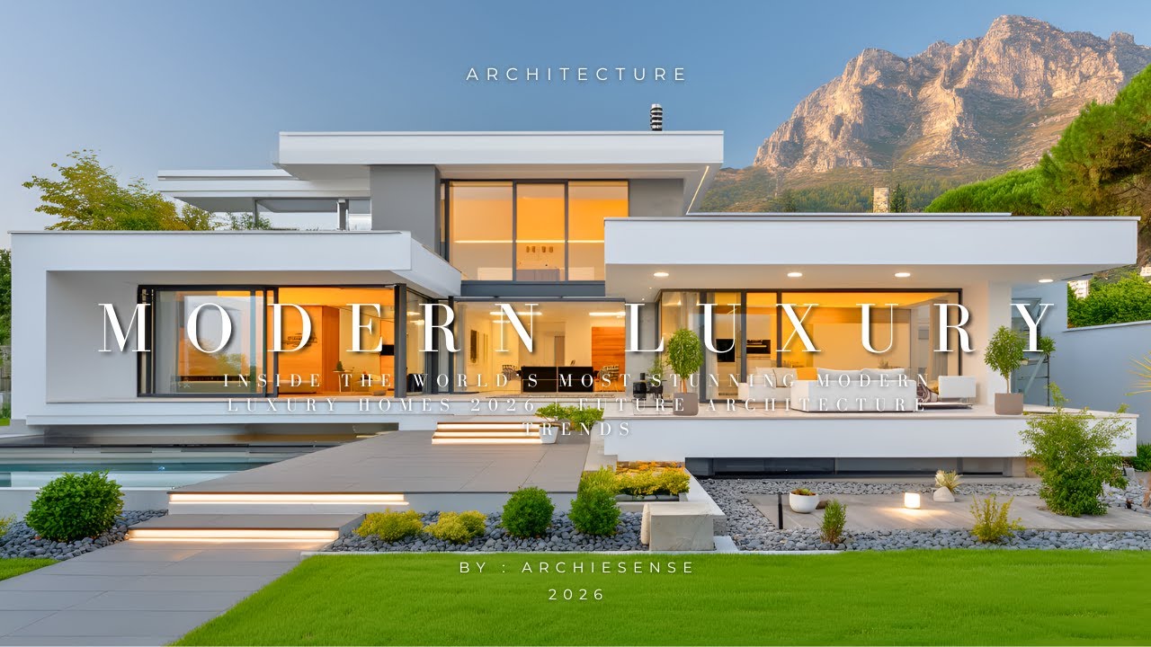 Modern Luxury House Design 2026 | Architectural Masterpieces Defining the Future