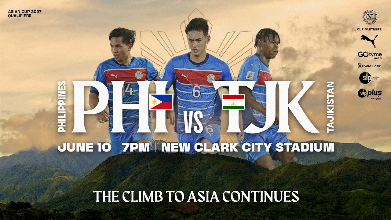 AFC Asian Cup 2027 Qualifiers - PHILIPPINES vs. TAJIKISTAN