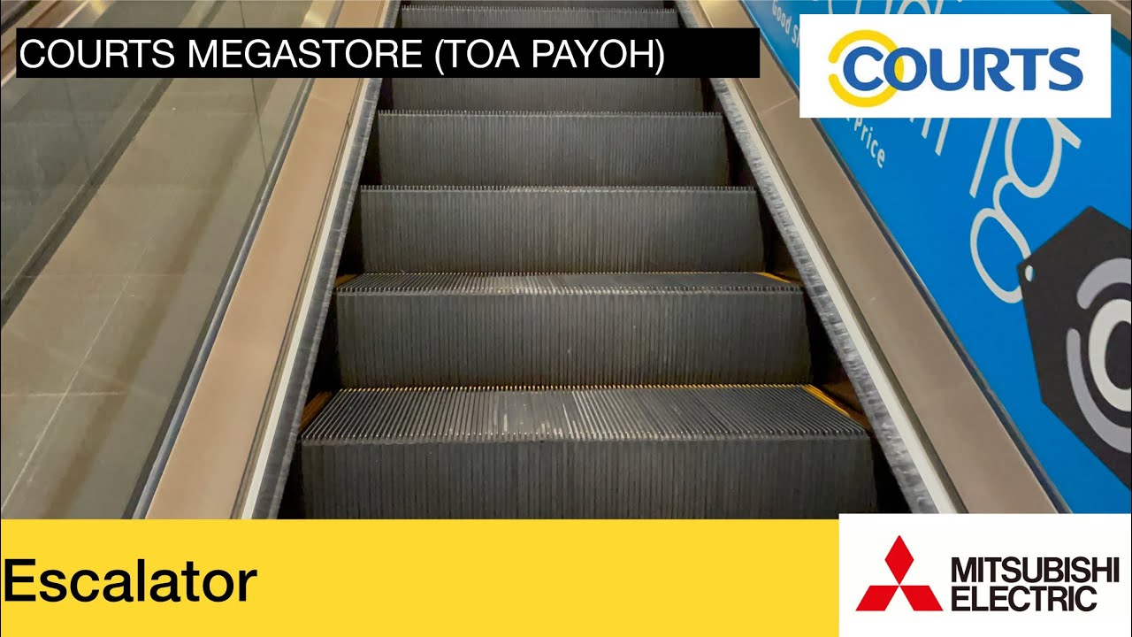 BIZ 5 Toa Payoh HDB Hub (Courts Megastore) || Mitsubishi Escalator