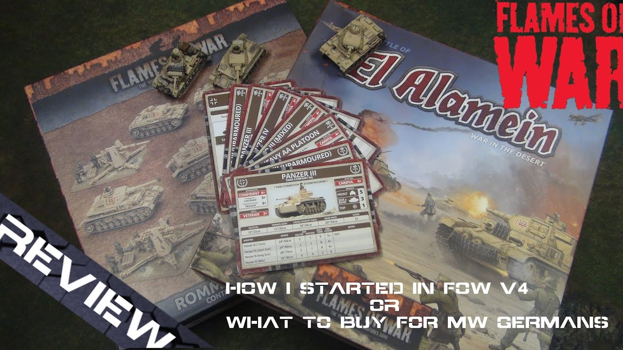 How I built my Flames of War Version 4 100 point Afrika Korp Army