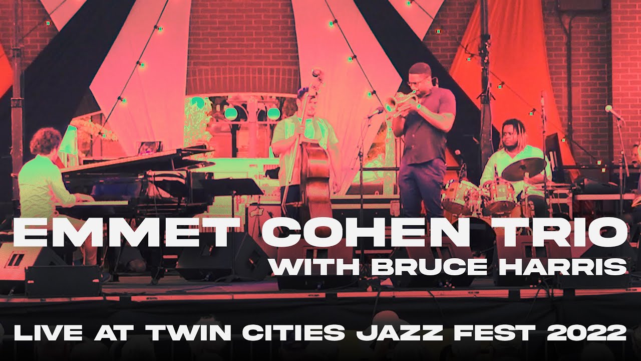 Emmet Cohen Trio w/ Bruce Harris Live At Twin Cities Jazz Fest