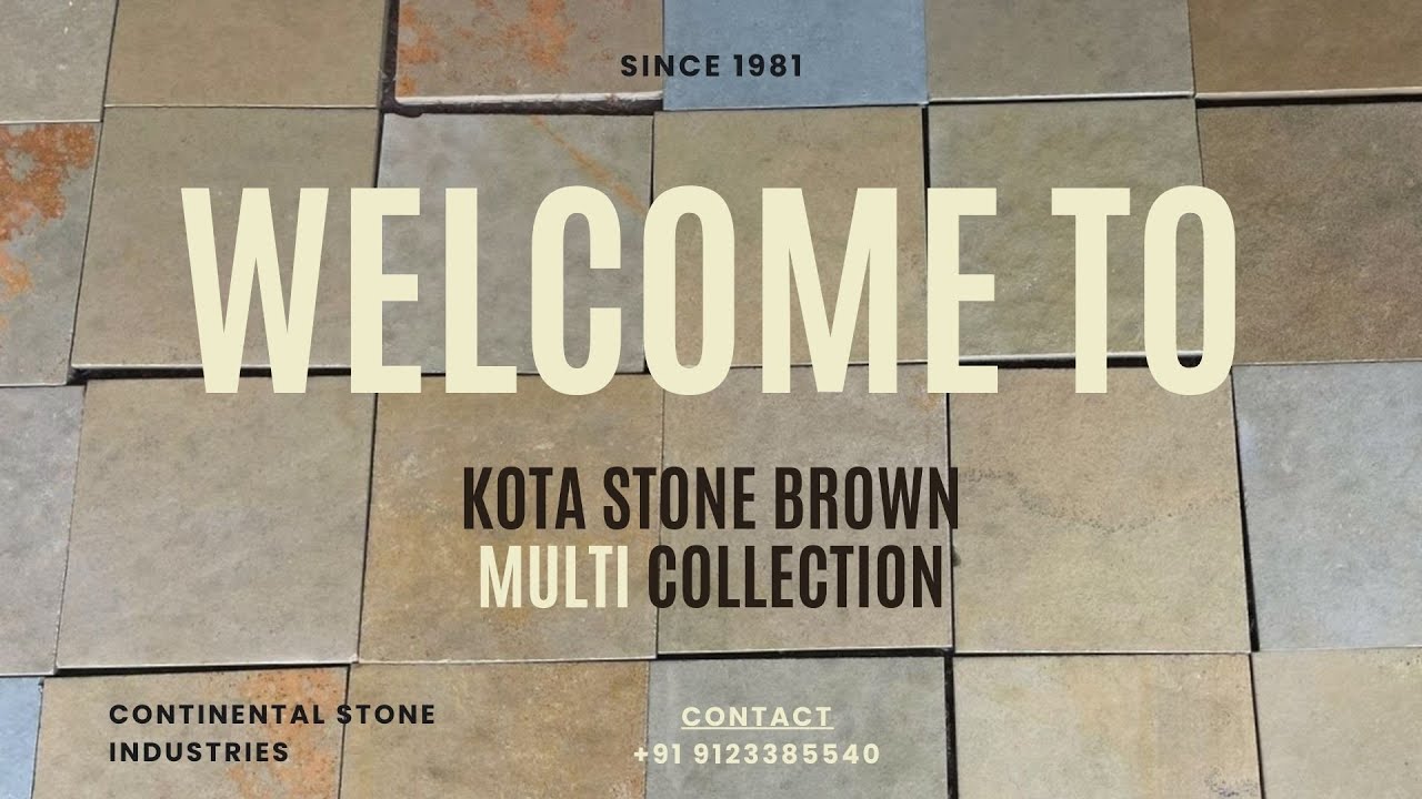 KOTA STONE BROWN MULTI COLLECTION