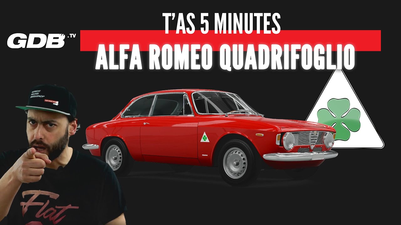 T'AS 5 MINUTES : QUADRIFOGLIO !