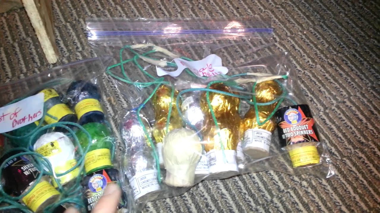 Firework stash 2014 New Years