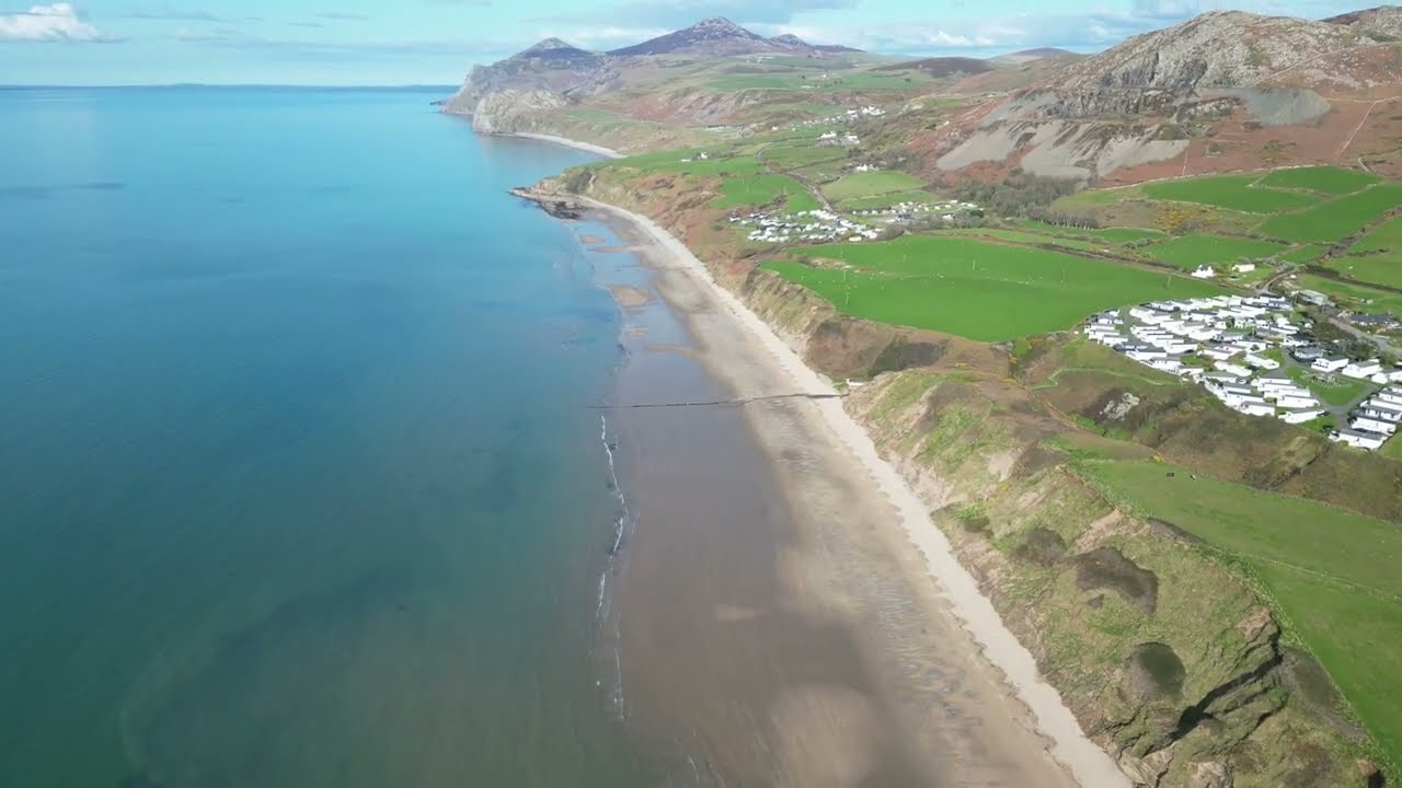 Nefyn Beach 4K Drone