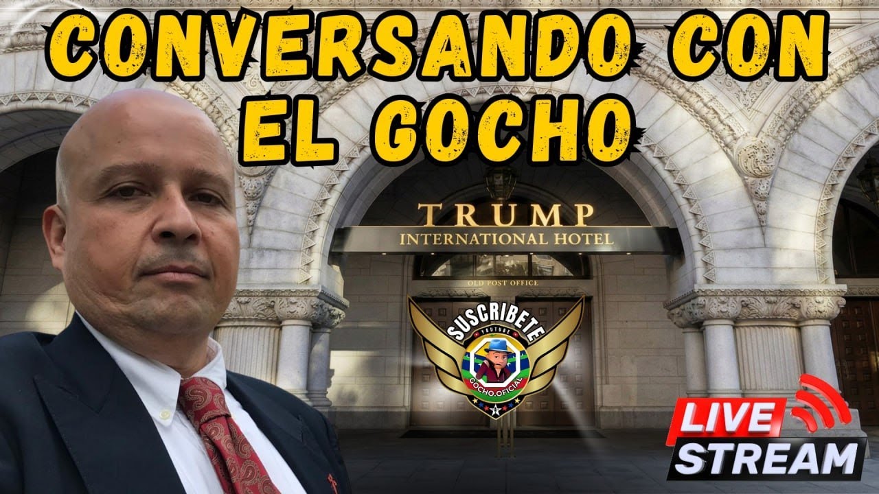 #LIVE | LUNES DESDE LA CAPITAL WASHINGTON DC | 02MAR2026 | [GOCHO.OFICIAL]